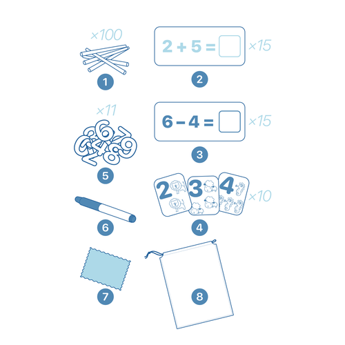 Eductry - Set za učenje matematike slika 6