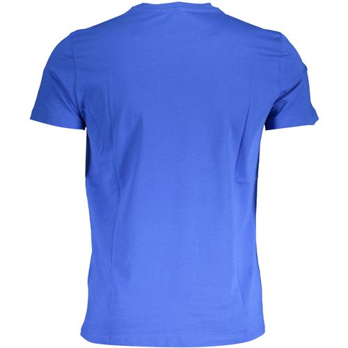 ROBERTO CAVALLI MEN'S SHORT SLEEVE T-SHIRT BLUE slika 2