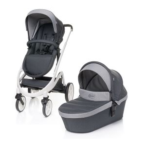 4Baby kolica 2u1 Cosmo - Dark Grey + Maxi Cosi adapteri