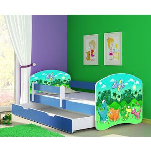 ACMA Dječiji krevet Acma II sa ladicom Blue - 140x70cm - Dezen 30