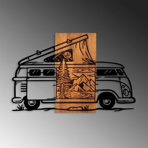 Caravan Holiday - 379 Walnut
Black Decorative Wooden Wall Accessory slika 4