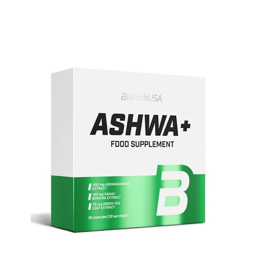 BioTechUSA Ashwa+ - 30 Kapsula slika 1