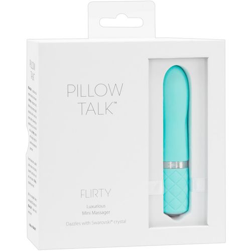 Vibrator Pillow Talk Flirty, tirkizni slika 6