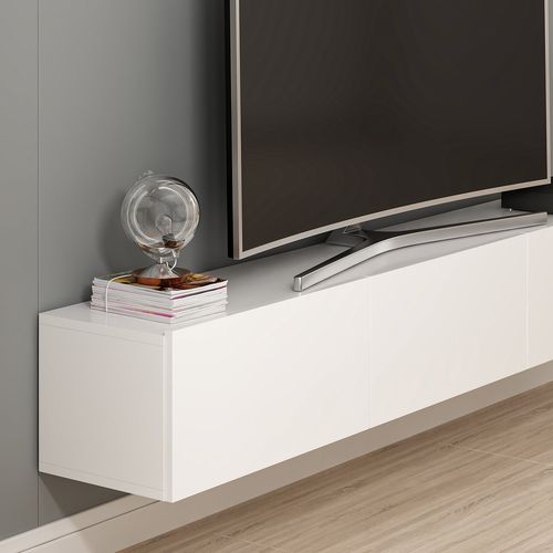 Rigel - White White TV Unit slika 4