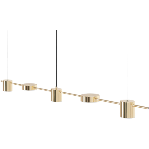 TOOLIGHT APP929-5CP GOLD LED viseća stropna svjetiljka slika 5