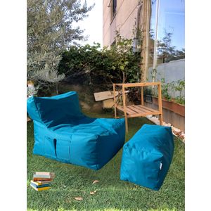 XXL Sedir - Tirkizni Set Bean Bag-a (2 Komada)