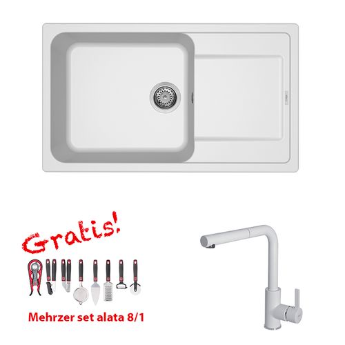 Set Life 410 + slavina C02 Bianco slika 1