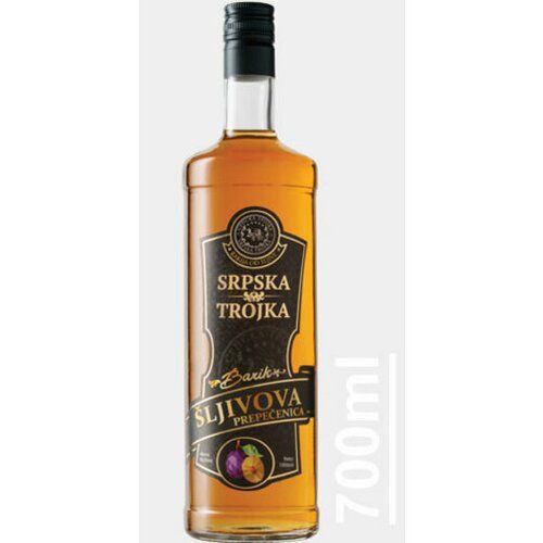 Srpska trojka rakija premium barik šljiva 40% alc  0.7l slika 1