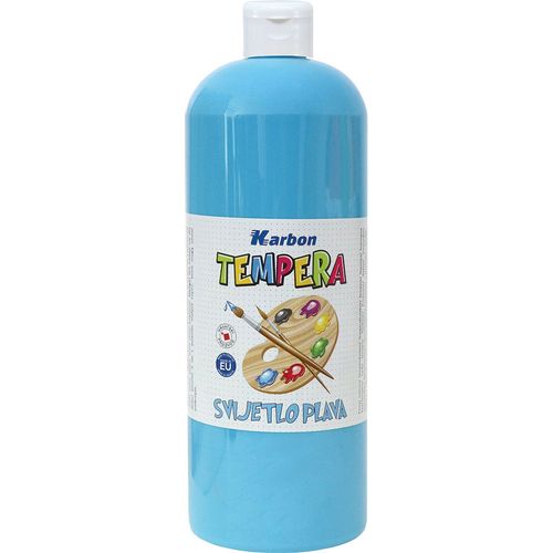 Tempera 1000ml boca KARBON sv.plava slika 1