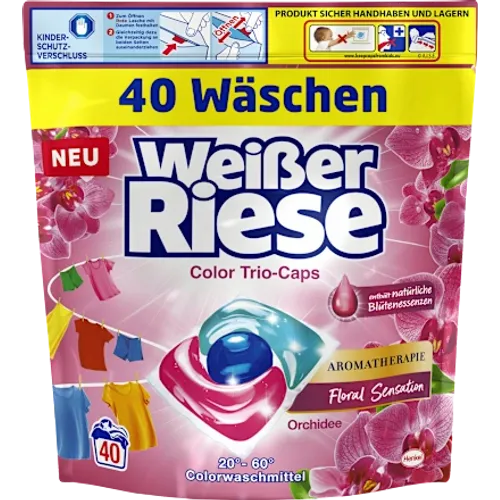 Weisser Riese Floral Sensation kapsule za rublje Orchid, 40 kom. slika 1