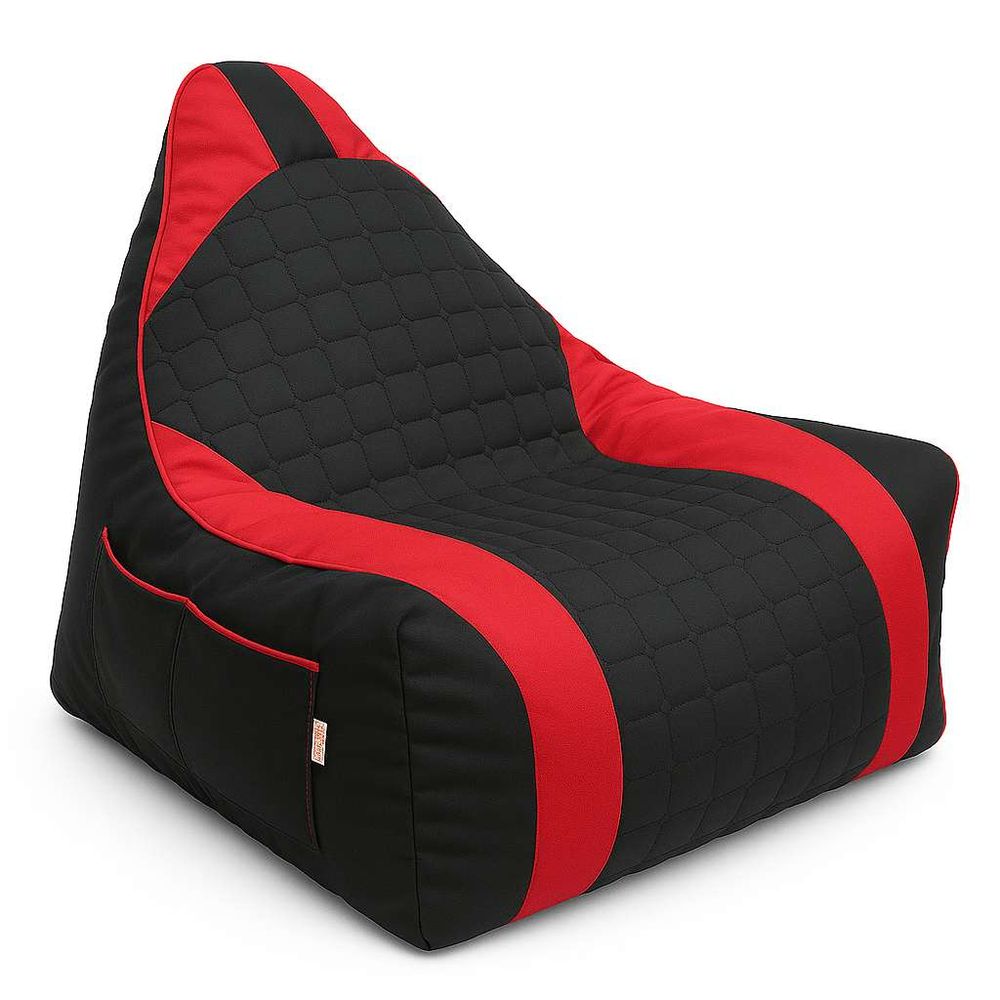 Bean Bag XXL Gamer - Crvena i Crno-Crvena slika 2