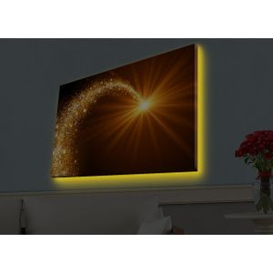 Wallity Slika dekorativna platno sa LED rasvjetom, 4570HDACT-046