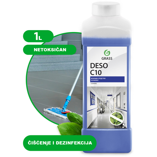Grass DESO C10 - Sredstvo za čišćenje i dezinfekciju - 1L slika 1
