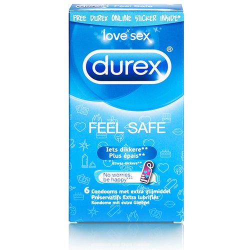 Kondomi Feel Safe Durex (6 pcs) slika 1