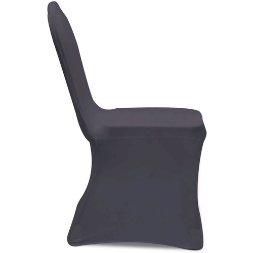 Rastezljive navlake za stolice 4 kom Antracit boja slika 35