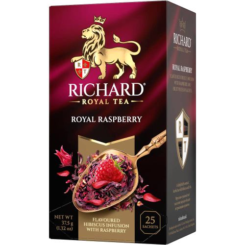 Richard Royal Raspberry - Voćno-biljni čaj sa komadićima voća, 25x1,5g 1100735 slika 4