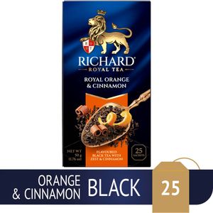 Richard Royal Orange & Cinnamon - Crni čaj sa narandžom i cimetom, 25x2g 1100734