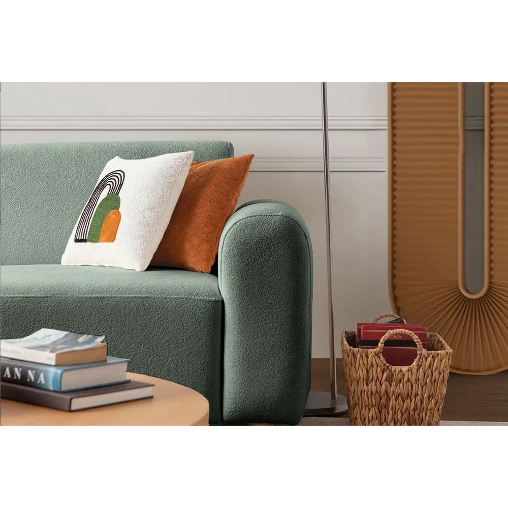 Ugaona Sofa S-Loft Left - boja: morska zelena slika 8