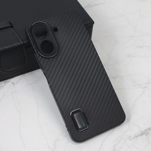 Maska Carbon Stripe za Xiaomi Redmi 13C crna slika 1