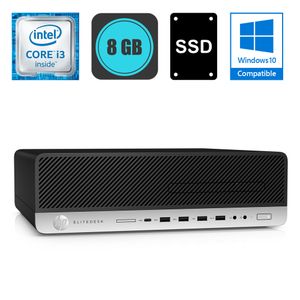 HP EliteDesk 800 G3 SFF i3-6100, 8GB DDR4, 240GB SSD - rabljeni uređaj