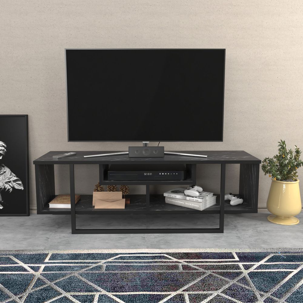TV stalak Asal 120, crna boja slika 1