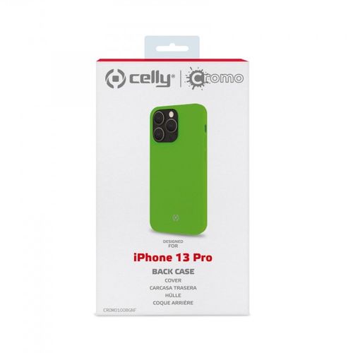 CELLY Futrola CROMO za iPhone 13 PRO u FLUORESCENTNO ZELENOJ boji slika 3