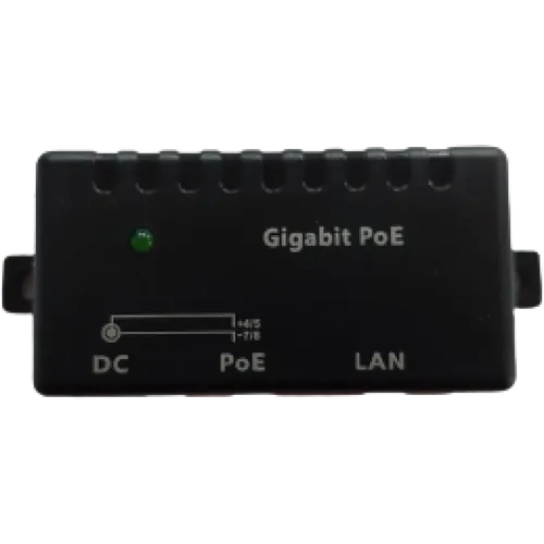 PoE Injector Gigabit PoE+ 10/100/1000M 802.3af/at max izlazna snaga 30W POE 100m slika 2