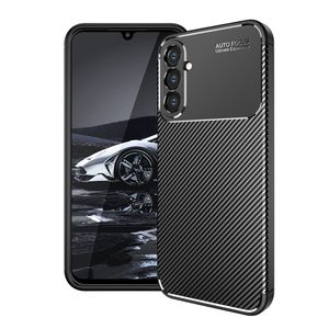 Techsuit – CarbonFiber maska za Samsung Galaxy A14 4G / A14 5G – crna