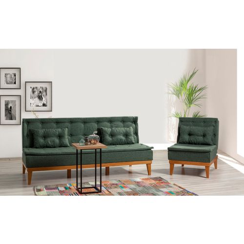 Fuoco-TKM07-1070 Green Sofa-Bed Set slika 2