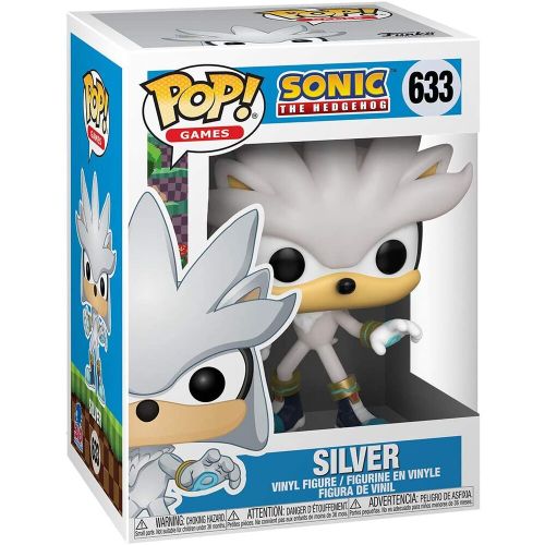 Funko POP figura Sonic 30. obljetnica - Silver the Hedgehog slika 2