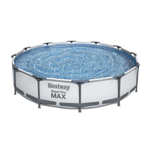 Bestway Max bazen sa čeličnim ramom i pumpom za dvorište 305x76cm 56408 slika 1