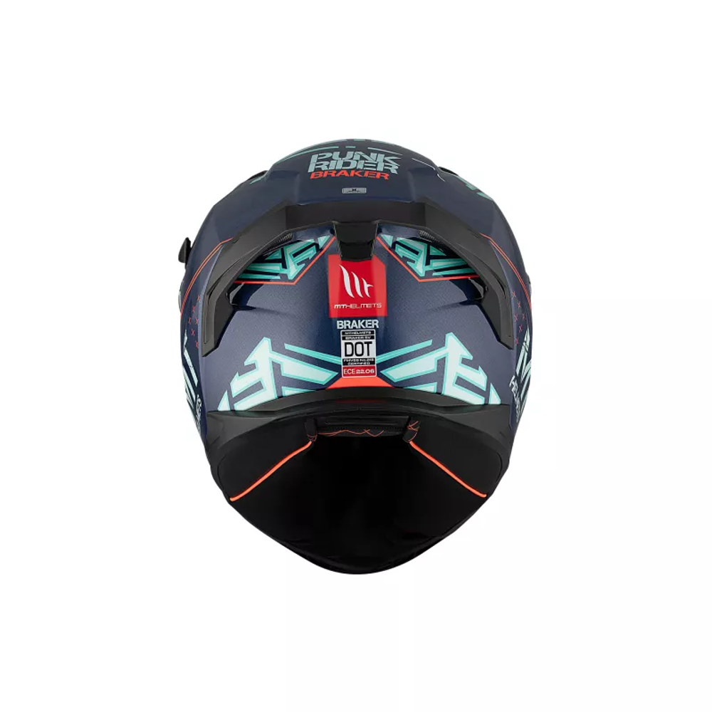 MT Helmets vizir za moto kacigu Breaker SV Punk Rider C7 GLOSS slika 5
