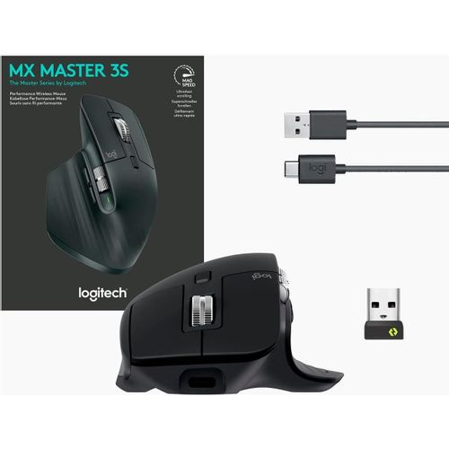 Bežični miš Logitech MX Master 3S za poslovne korisnike - grafitni OEM slika 2