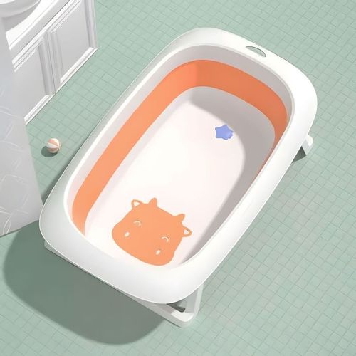 Ecotoys Sklopiva Kadica Za Bebe Orange Cow  slika 3