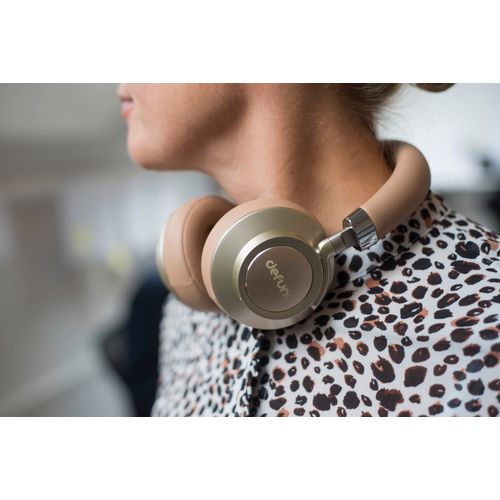 Slušalice - Bluetooth - HeadPhone PLUS - Goldish slika 9