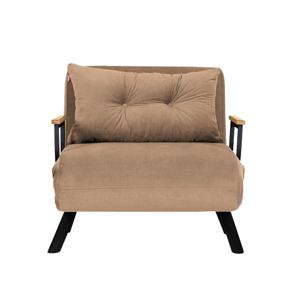 Sando Single - Svijetlosmeđi v2 Sofa na Razvlačenje za Jednu Osobu slika 6