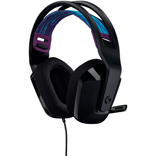 LOGITECH G335 Žičane Gaming Slušalice - CRNE - 3.5 MM slika 6