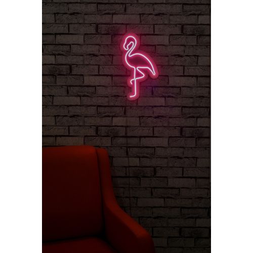 Wallity Zidna dekoracije svijetleća FLAMINGO, Flamingo - Pink slika 15