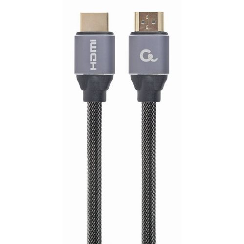 Gembird CCBP-HDMI-3M MONITOR Cable, Premium Series, High speed HDMI 4K with Ethernet, HDMI/HDMI M/M, Copper AWG28, Gold Plated, Braided, 3m slika 1