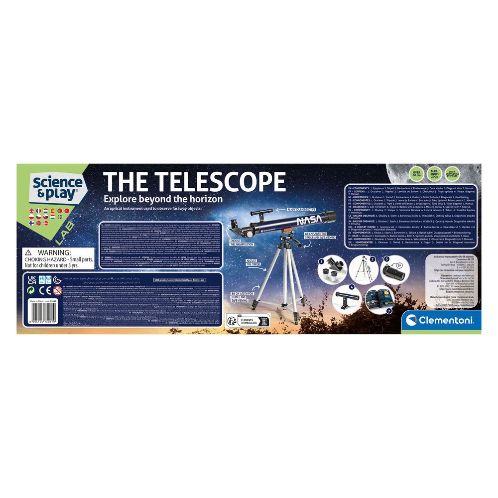 Clementoni CL75087 Science & Play Teleskop slika 6