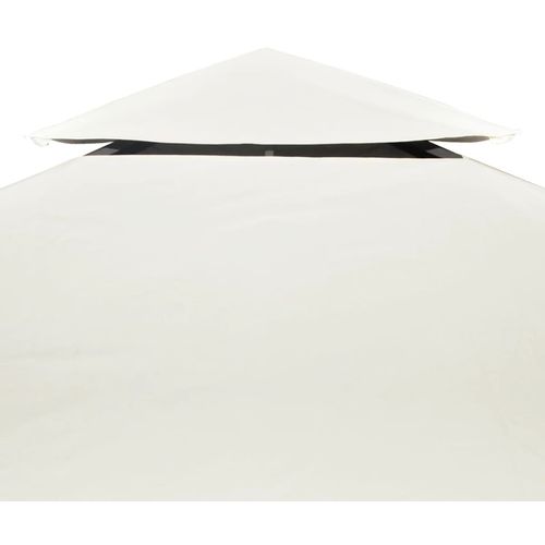 Zamjenski pokrov za sjenicu 310 g/m² krem bijeli 3 x 3 m slika 19