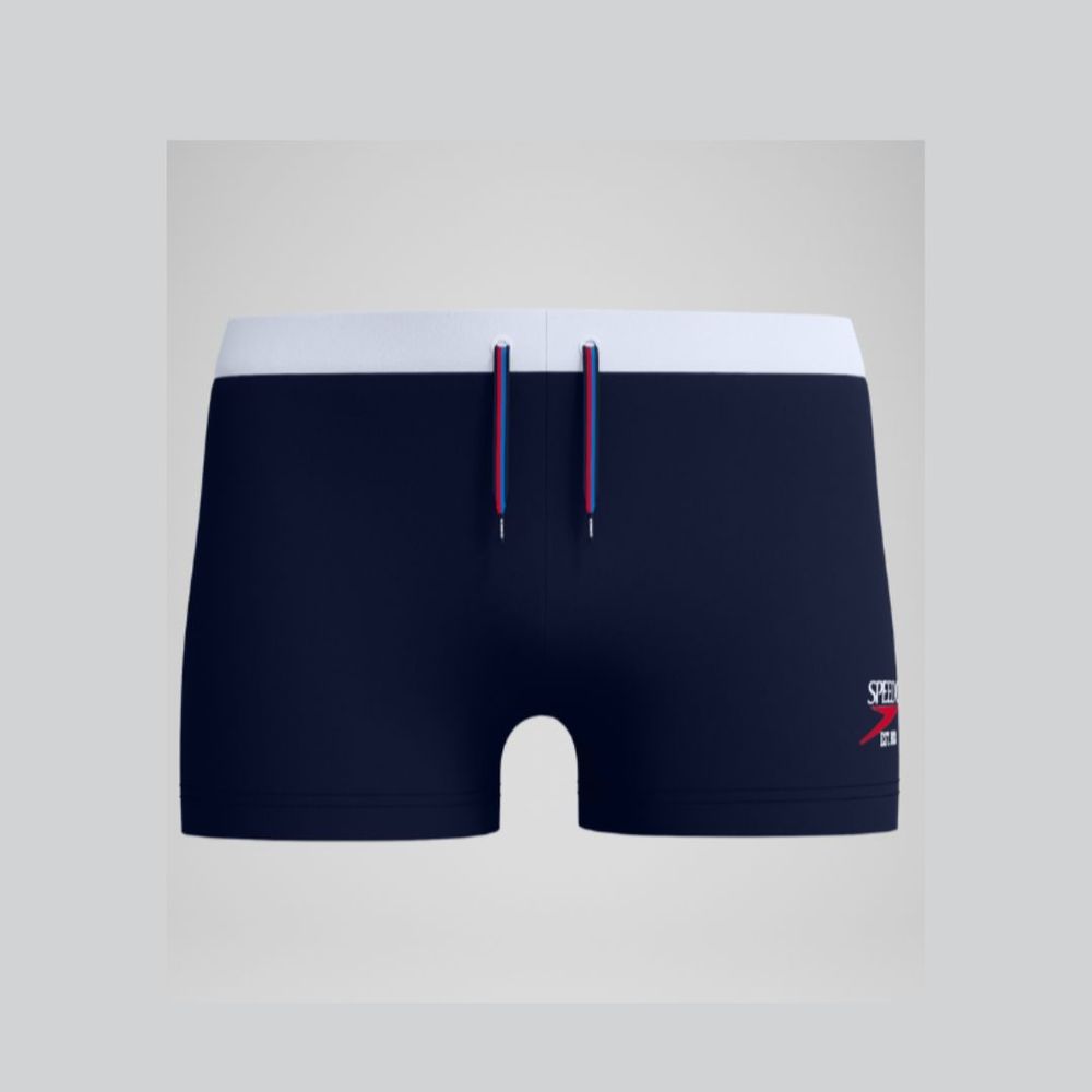 Speedo Muški kupaći SOLID SQUARE LEG NAVY slika 2