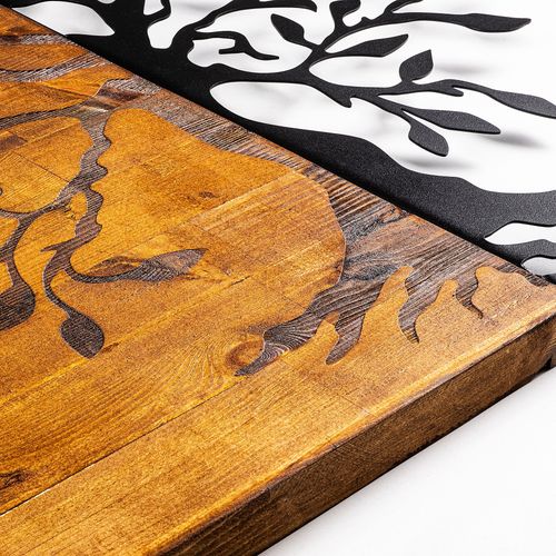 Agac Walnut
Black Decorative Wooden Wall Accessory slika 5