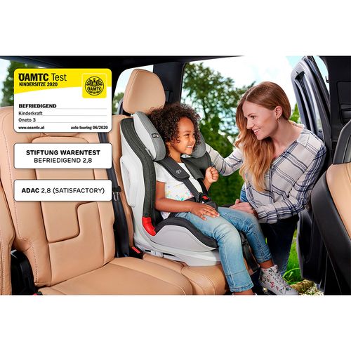 Kinderkraft autosjedalica OneTo3 9-36 kg isofix rocket siva slika 32