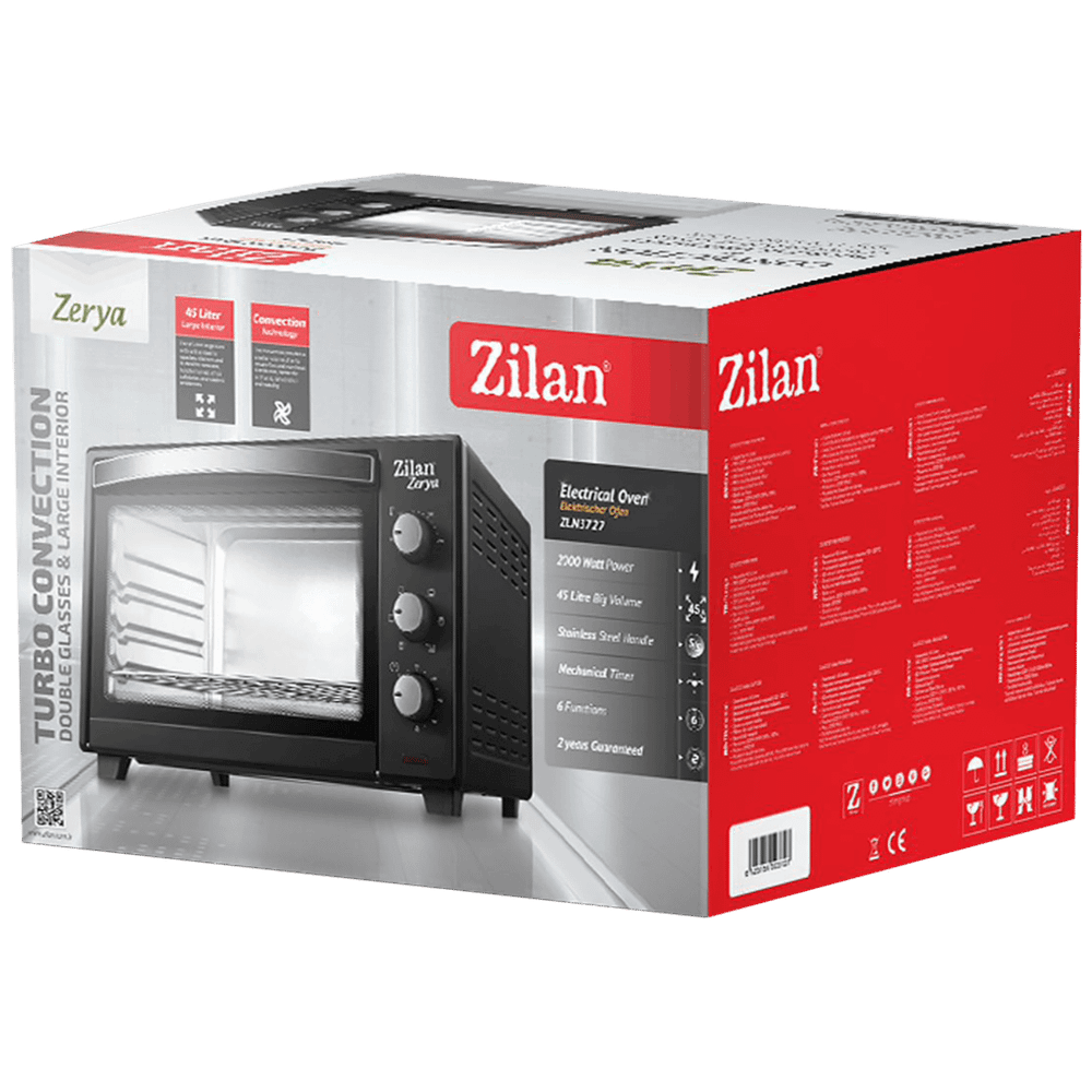 Zilan Mini pećnica, zapremina 45 l, 2000 W - ZLN3727 slika 2