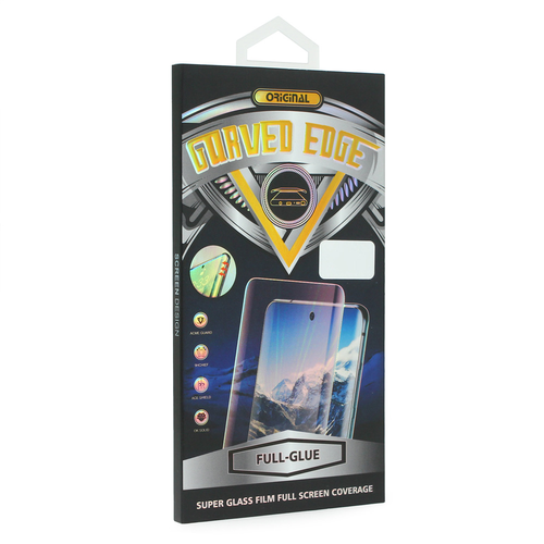 Tempered glass full glue za Honor Magic 5 Pro zakrivljeni crni slika 1