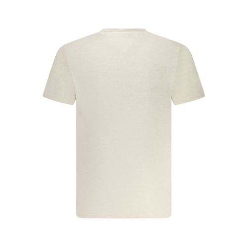 TOMMY HILFIGER SHORT SLEEVE T-SHIRT MEN BEIGE slika 2