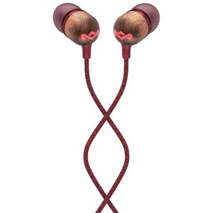 House of Marley Smile Jamaica Red Wired Earbuds
