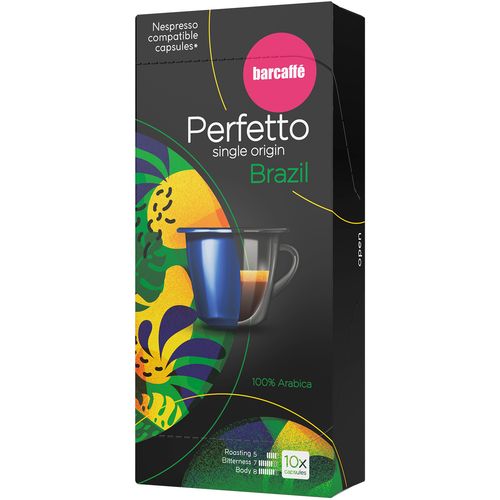 Barcaffe Perfetto nespresso  kapsule za kavu Brazil 55 g, 10 kapsula slika 1
