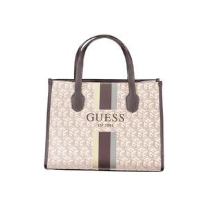 GUESS JEANS BROWN WOMEN'S BAG